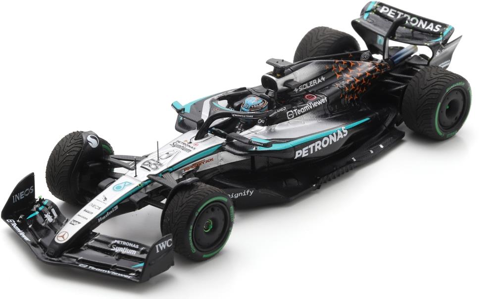 Spark 1/43rd Scale Mercedes W16 #63 AMG Petronas F1 Team British GP 2025 George Russell