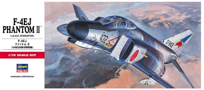 Hasegawa 1:72 Scale F-4Ej Phantom II