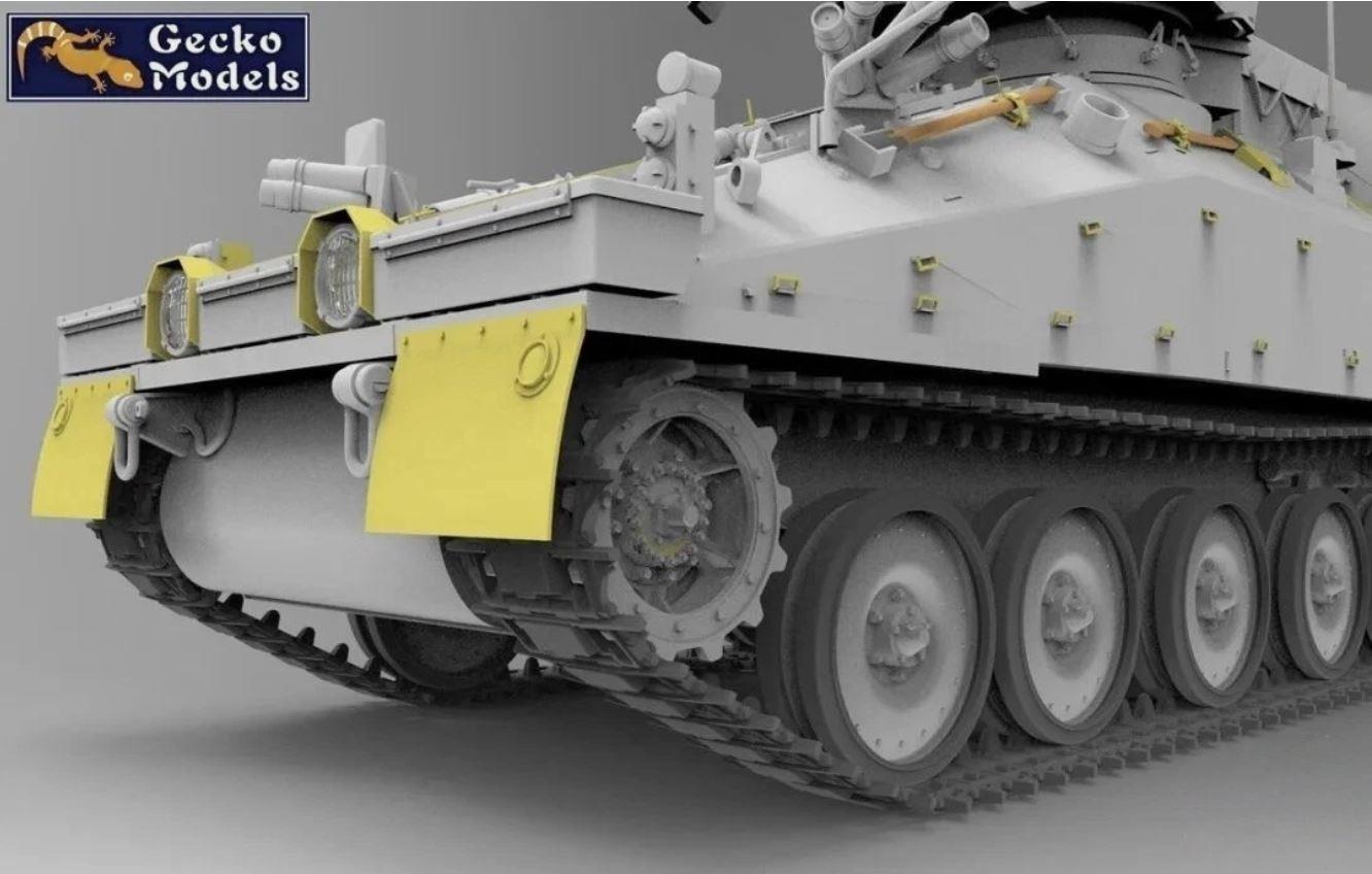 Gecko Models 35GM0052 1/35 Scale Ukraine FV103 CVR(T) Spartan APC w/HMB Turret Kit