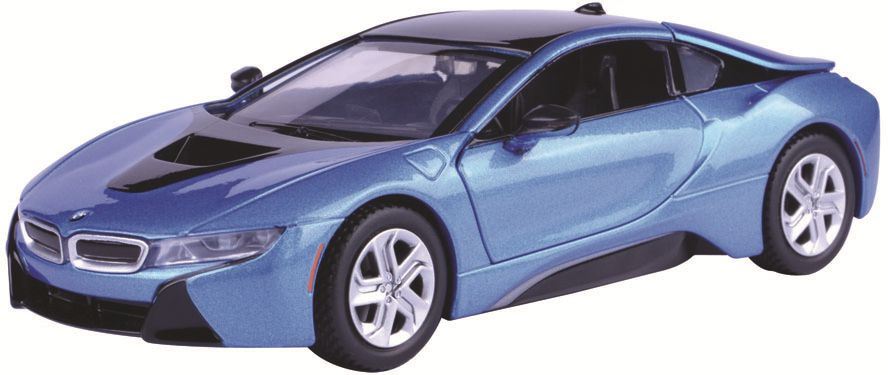 Motormax 1:24 Scale BMW i8 Coupe 2018 Blue