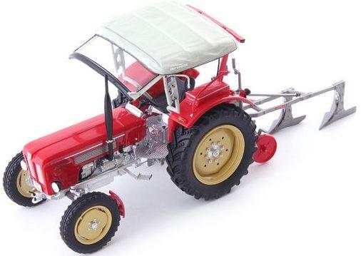 Autocult 1:32 Scale Schluter S 450/Silberpflug Red