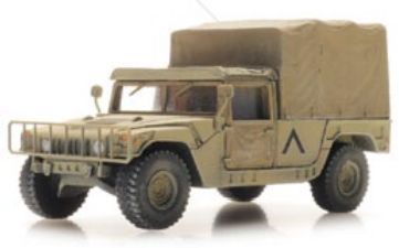 Artitec 1:87 Scale Humvee Desert Cargo (US) ready 1:87