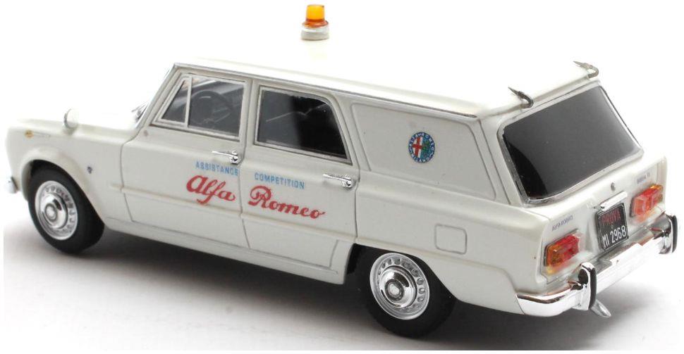 Matrix  1:43rd Scale Alfa Romeo G.P.C. Competition Assistance White 1962-1974