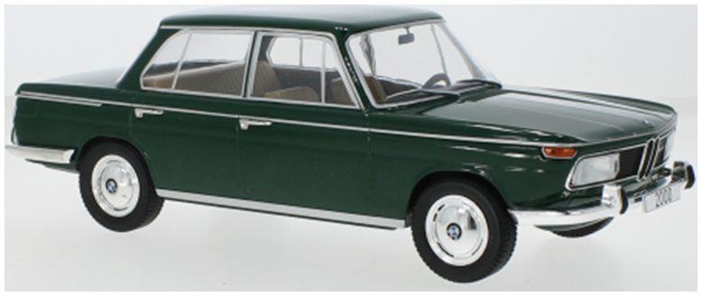 Model Car Group 1:18 Scale BMW 2000 (Typ 121) Green 1966