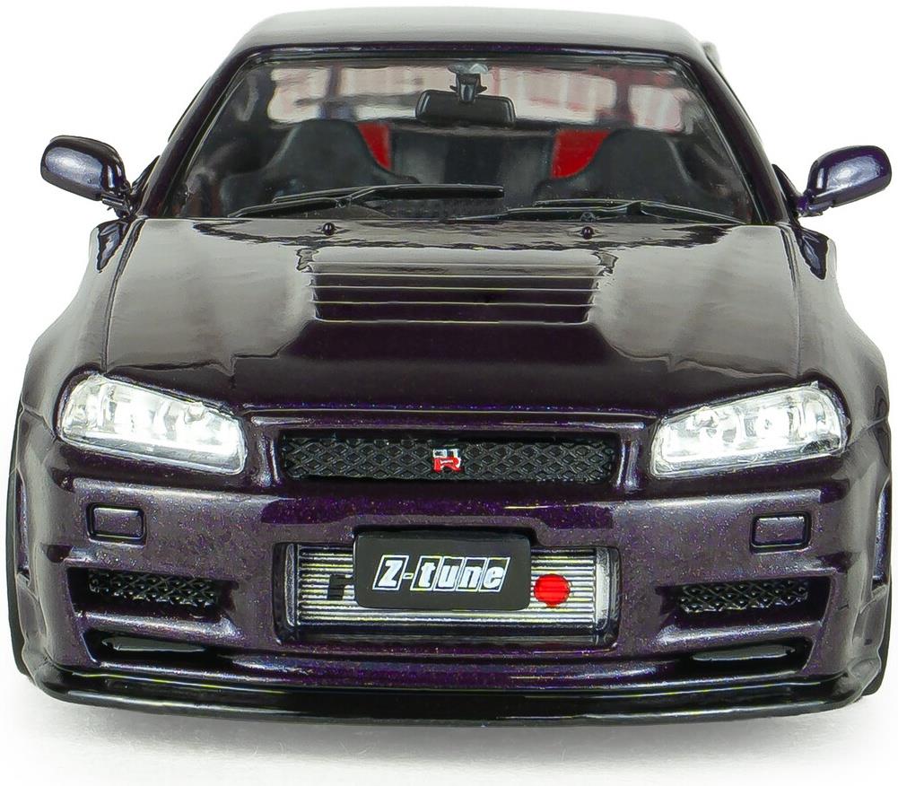 Solido  1:43rd Scale Nissan Skyline GT-R (R34) ZTune Midnight Purple 1999