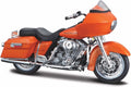 Maisto 1:18 Scale H-D Fltr Road Glide 2002 ORANGE Orange (38)