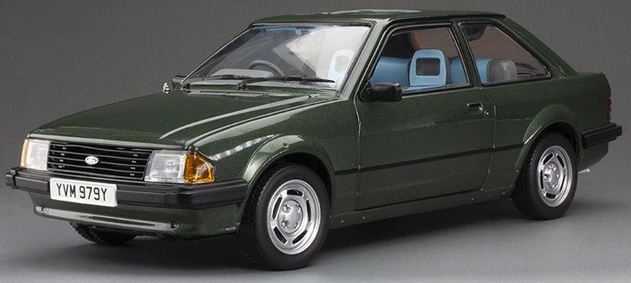 Sunstar 1:18 Scale Ford Escort Mk3 GL 1981 RHD Forest Green