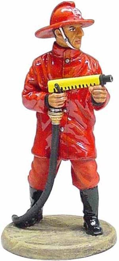 Atlas Editions 1:32 Scale Fireman int dress - H/pressure hose Bol95
