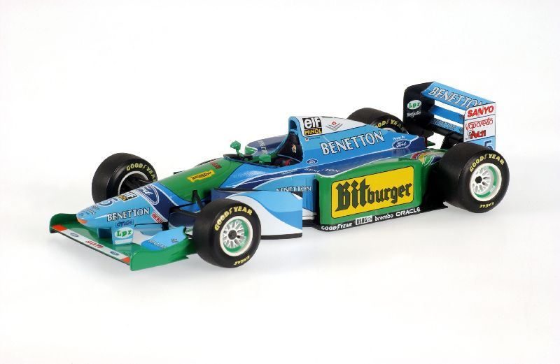 Minichamps 1:18 Scale Benetton B194 - M.Schumacher (No Driver)