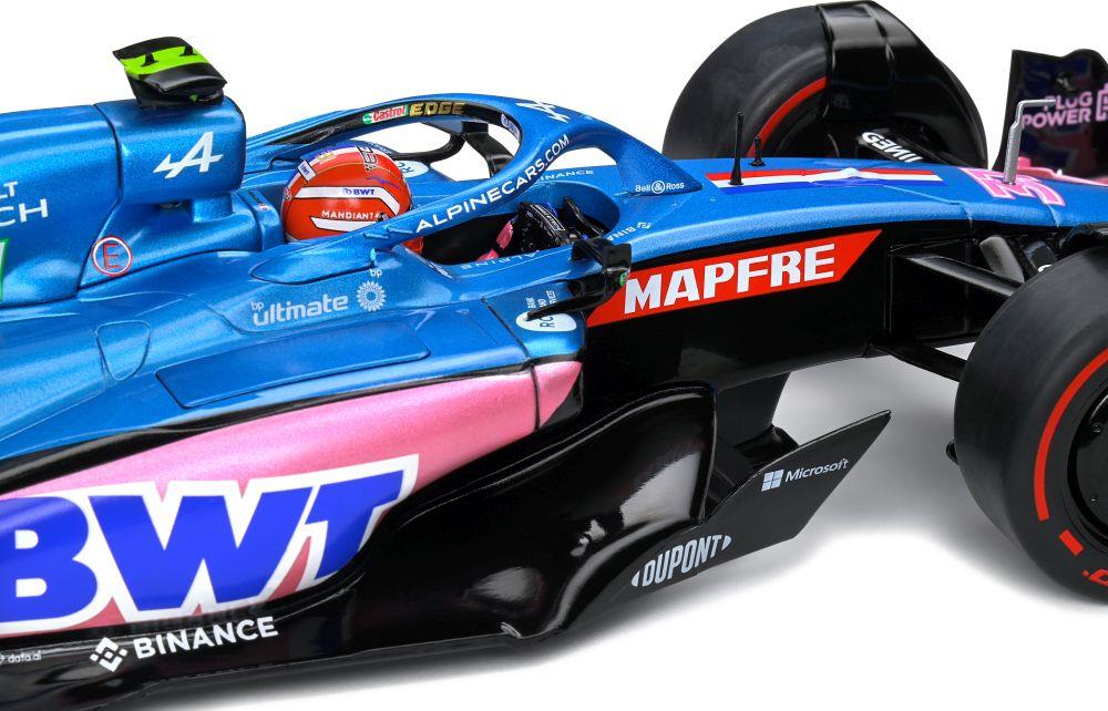 Solido 1:18 Scale Alpine A522 Australia GP 2022 E.Ocon