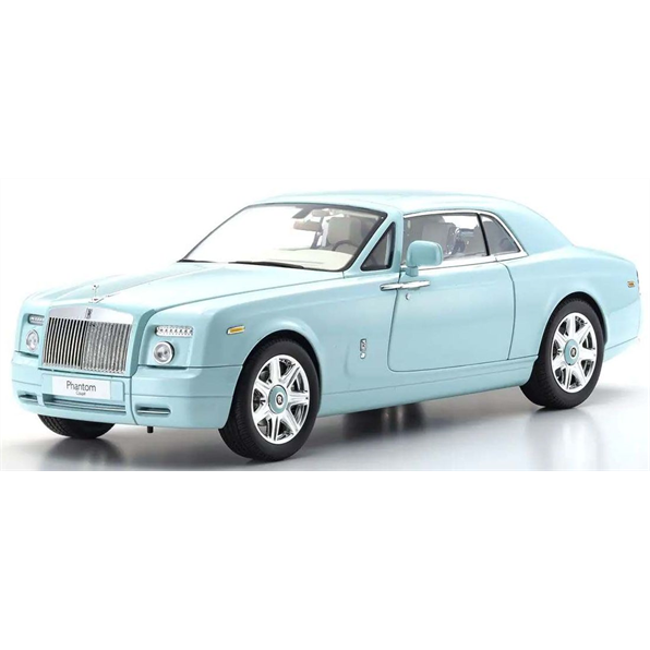 Kyosho 1:18 Scale Rolls-Royce Phantom Coupe 2008 Turquoise