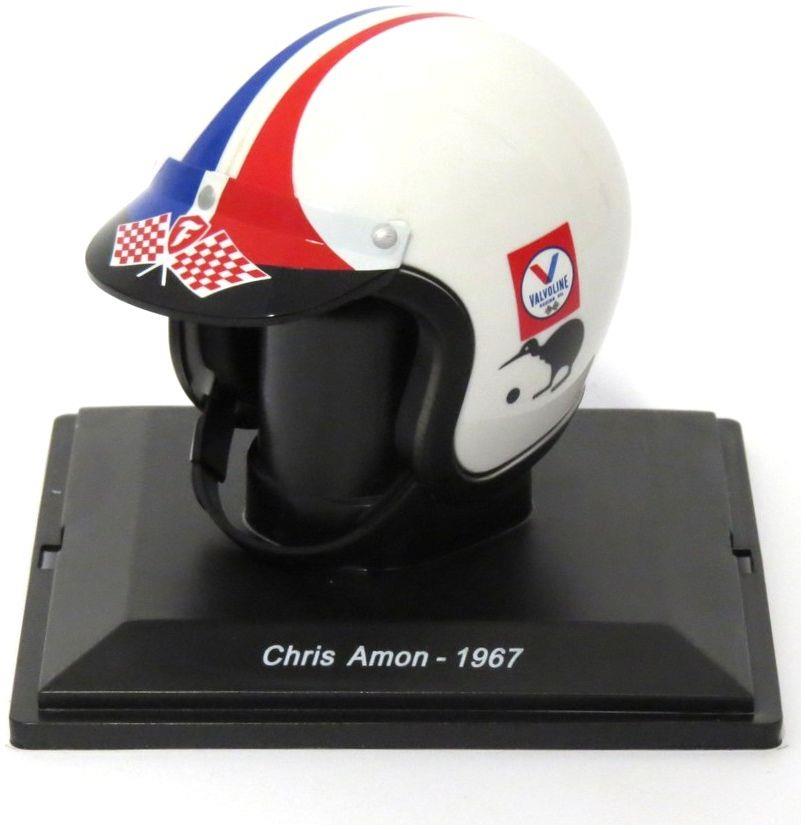 Atlas Editions 1:5th Scale Chris Amon - 1967 Ferrari F1 Helmet Collection