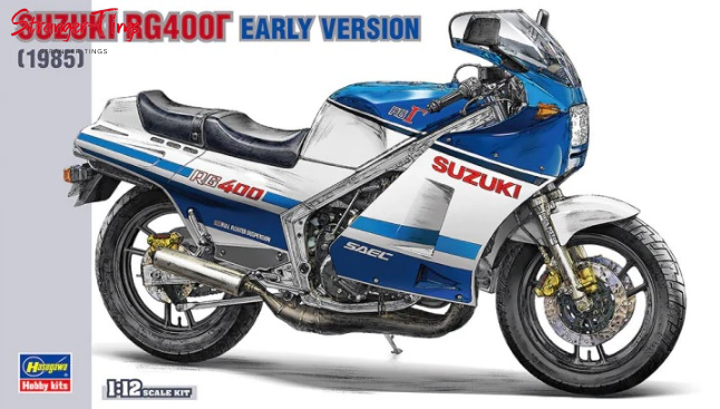 Hasegawa 1:12 Scale Suzuki RG400Y Early Version Kit