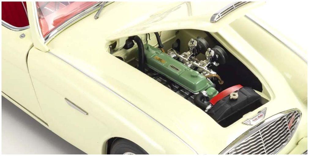 Kyosho 1:18 Scale Austin Healey 3000 BN7 English White