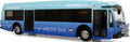 Iconic Replicas 1:87 Scale Proterra ZX5 Electric Transit Bus 2021 Chicago Transit Authority