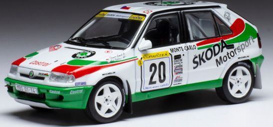 IXO 1:43 Scale Skoda Felicia Kit Car #20 Rallye Monte Carlo 1997 E.Triner/J.Gal