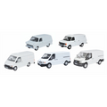 Oxford 1:76 Scale 5 Piece Ford Transit Set (1/2/3/4/5)