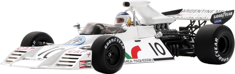 Spark  1:18th Scale Brabham BT42 #10 3rd French GP 1973 Carlos Reutemann