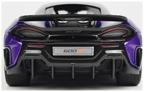 LCD Model 1:18 Scale McLaren 600LT Purple