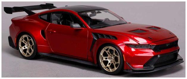 Maisto  1:18th Scale Ford Mustang GTD 2025 Red