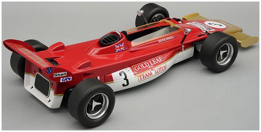 Tecnomodels 1:18 Scale Lotus 56B F1 1971 British GP #3 Reine Wisell w/Showcase