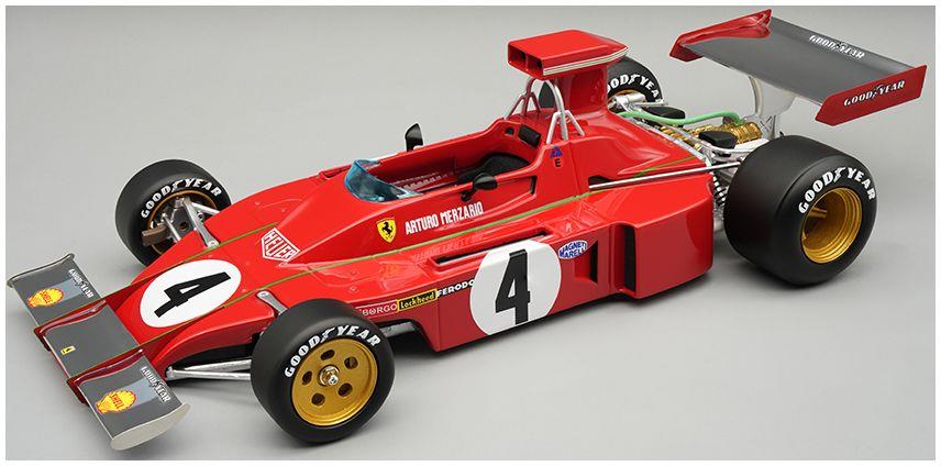 Tecnomodels 1:18 Scale Ferrari 312B3-73 1973 Austria GP #4 Arturo Merzario