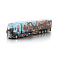 WSi 1:50 Scale DAF XG+ 4x2 Reefer Trailer 3 Axle Heide Logistik