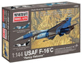 Minicraft Models 1:144 Scale F-16  USAF 'Fancy Falcons' w/2 marking opt
