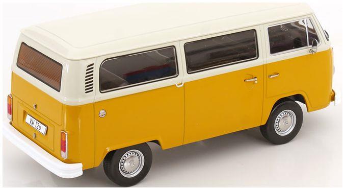 KK Scale 1:18th Scale VW T2b Bus 1972 Yellow/White