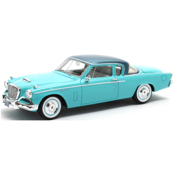 Matrix 1:43 Scale Studebaker Power Hawk Green/Green 1956