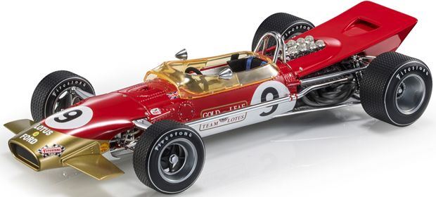 GP Replicas 1:18 Scale Lotus 49B #9 Graham Hill Winner Monaco GP 1968 Open Engine