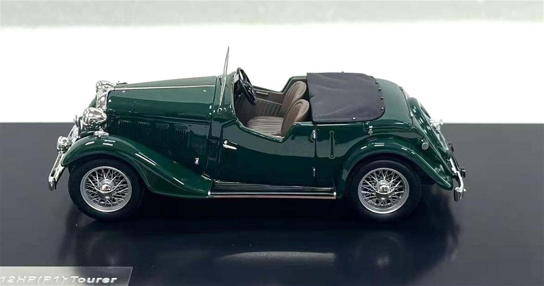 Matrix 1:43 Scale Rover 12HP(P1) Tourer British Racing Green 1934 Siegfried's TV Star Car 100pcs Ltd ed