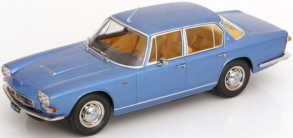 KK Scale 1:18th Scale Maserati Quattroporte I 1965 Light Blue Metallic