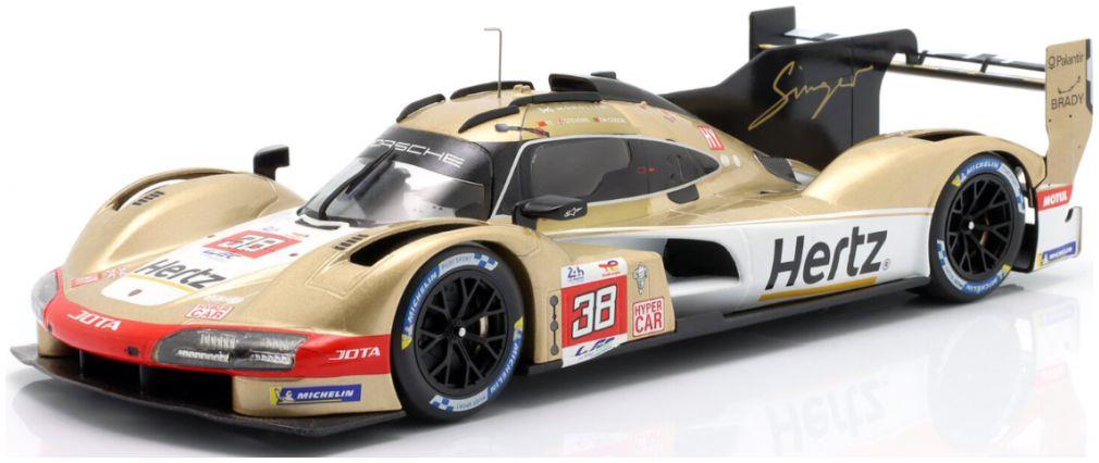 IXO 1:18th Scale Porsche 963 #38 24h Le Mans 2023 Hertz Team da Costa/Stevens/Yifei