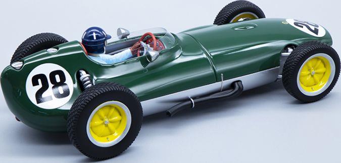 Tecnomodels� 1:18 Scale Lotus 16 Championship 1959 British GP #28 Aintree Graham Hill w/Figure