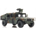 Artitec 1:87 Scale Humvee Camo Armored GW MP (US) Ready-Made, Painted