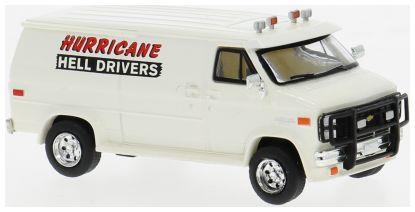 Brekina  1:87th Scale Chevrolet C 20 1983 Hurricane Helldrivers