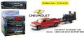 New-Ray 1:43 Scale Chevrolet Silverado 1500 Crew Cab 2014 Red w/Trailer and Dirt Bike Asst #19817W