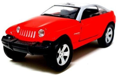 Atlas Editions ~1:38 Scale Jeep Jeepster Red