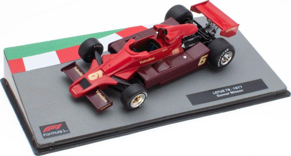 Atlas Editions 1:43 Scale Lotus 78 - Gunnar Nilsson 1977 - F1 Collection