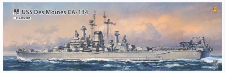 Very Fire 1/35 Scale USS CRUISER DES MOINES VF350918