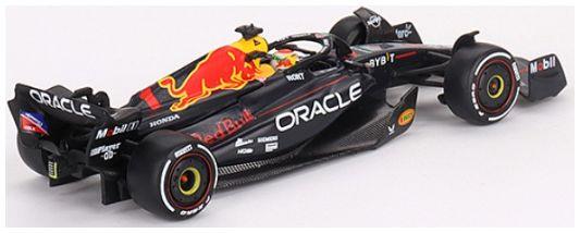 Truescale TSM 1:64 Scale Oracle Red Bull Racing RB19 #1 Max Verstappen 2023 F1 Bahrain GP Winner