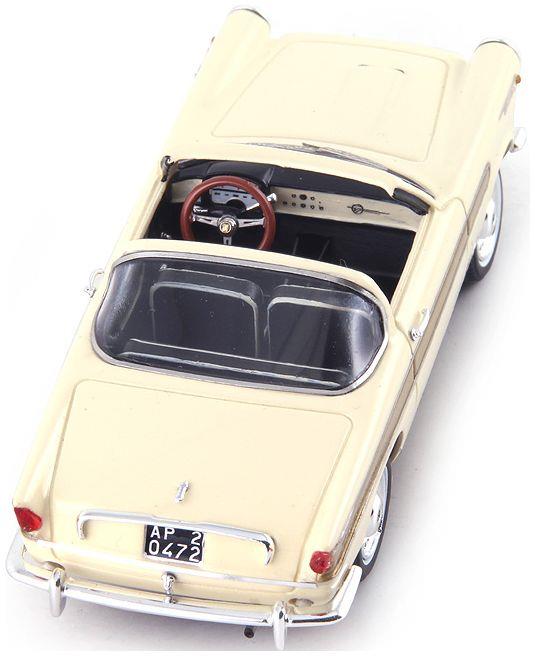 Autocult 1:43 Scale Fiat 1200 Vignale Wonderful Ivory