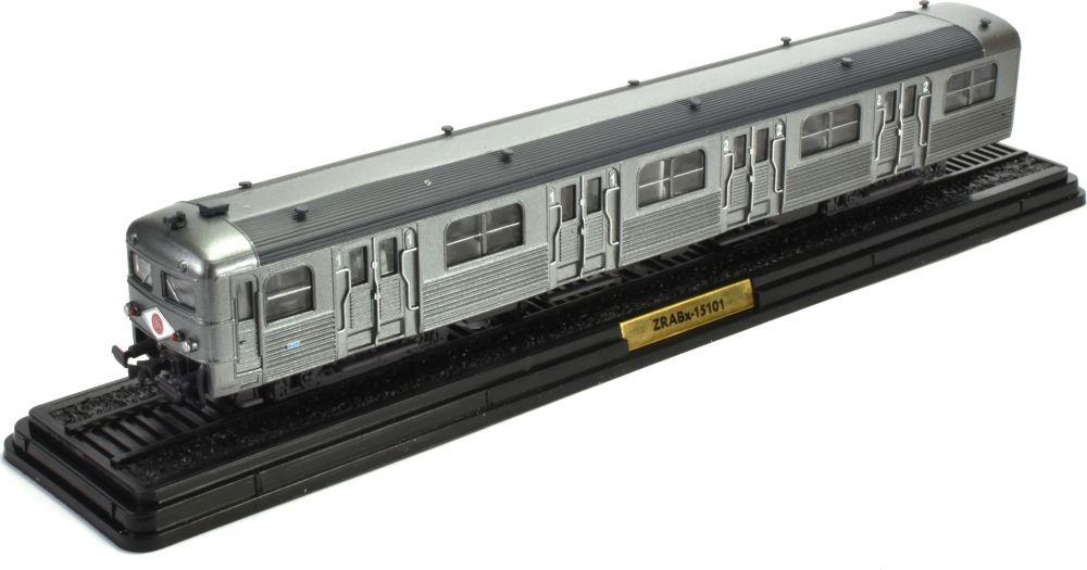 Atlas Editions 1:87 Scale ZRABx-15101 (La Remorque D'Extremite De La Rame Z-5100) 1953