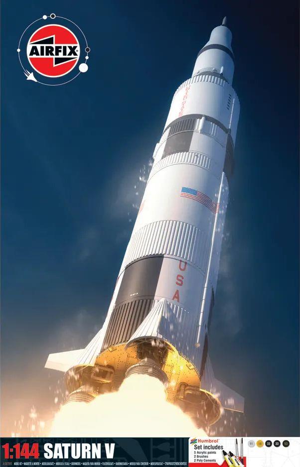Airfix 1:144th Scale Saturn V Gift Set