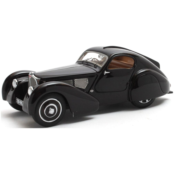 Matrix 1:43 Scale Bugatti T51 Dubos Coupe Black 1931