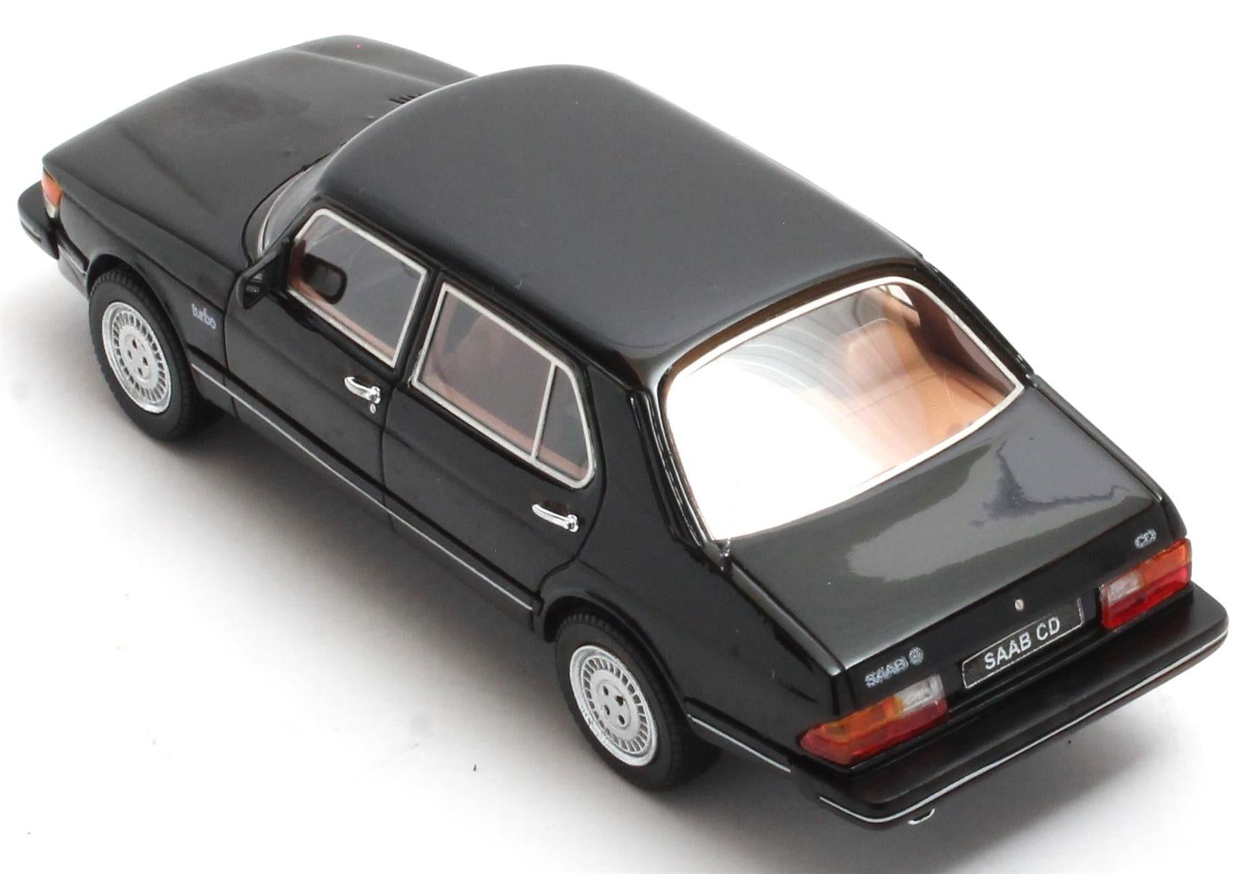 Matrix 1:43 Scale Saab 900 CD Turbo Black