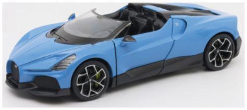 Welly 1:24 Scale Bugatti W16 Mistral Blue/Black