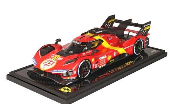 Looksmart 1:43 Scale Ferrari 499P #51 Ferrari AF Corse Winner 24H Le Mans 2023 Guidi/Calado/Giovinazzi