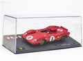 Atlas Editions 1:43 Scale Ferrari 312 P - 1000 km Spa-Franc no.8 Cased - Ferrari Racing Collection